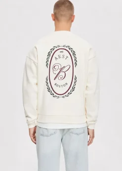The Sting Oversized sweater Boston<Heren Sweaters En Hoodies