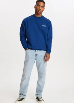 The Sting Oversized sweater met logo<Heren Sweaters En Hoodies