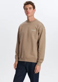 The Sting Oversized sweater met logo<Heren Sweaters En Hoodies