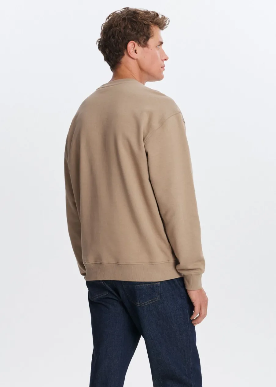 The Sting Oversized sweater met logo<Heren Sweaters En Hoodies