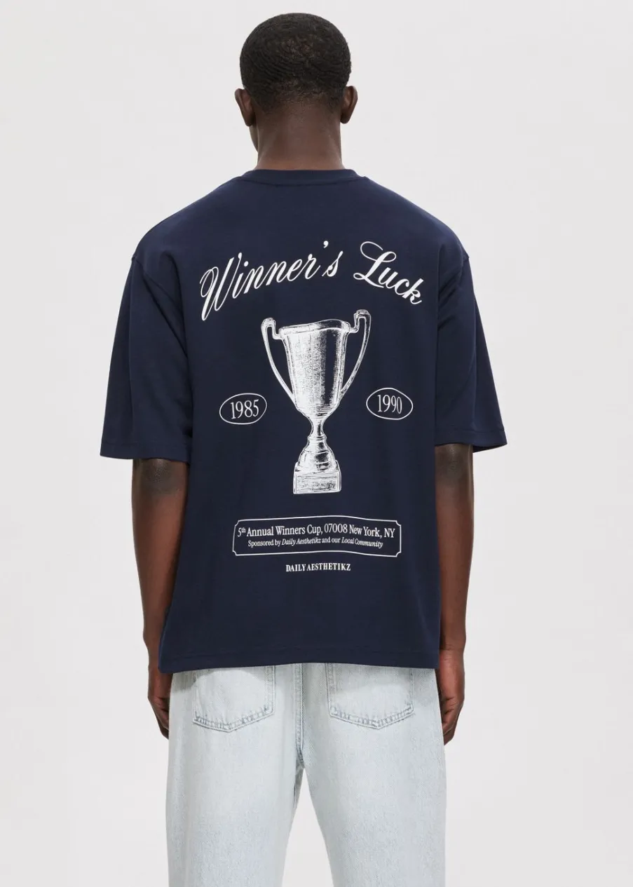 The Sting Oversized t-shirt winner's luck<Heren T-Shirts