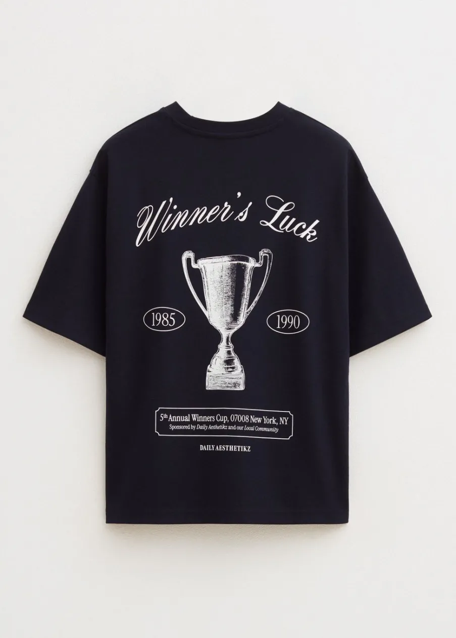 The Sting Oversized t-shirt winner's luck<Heren T-Shirts