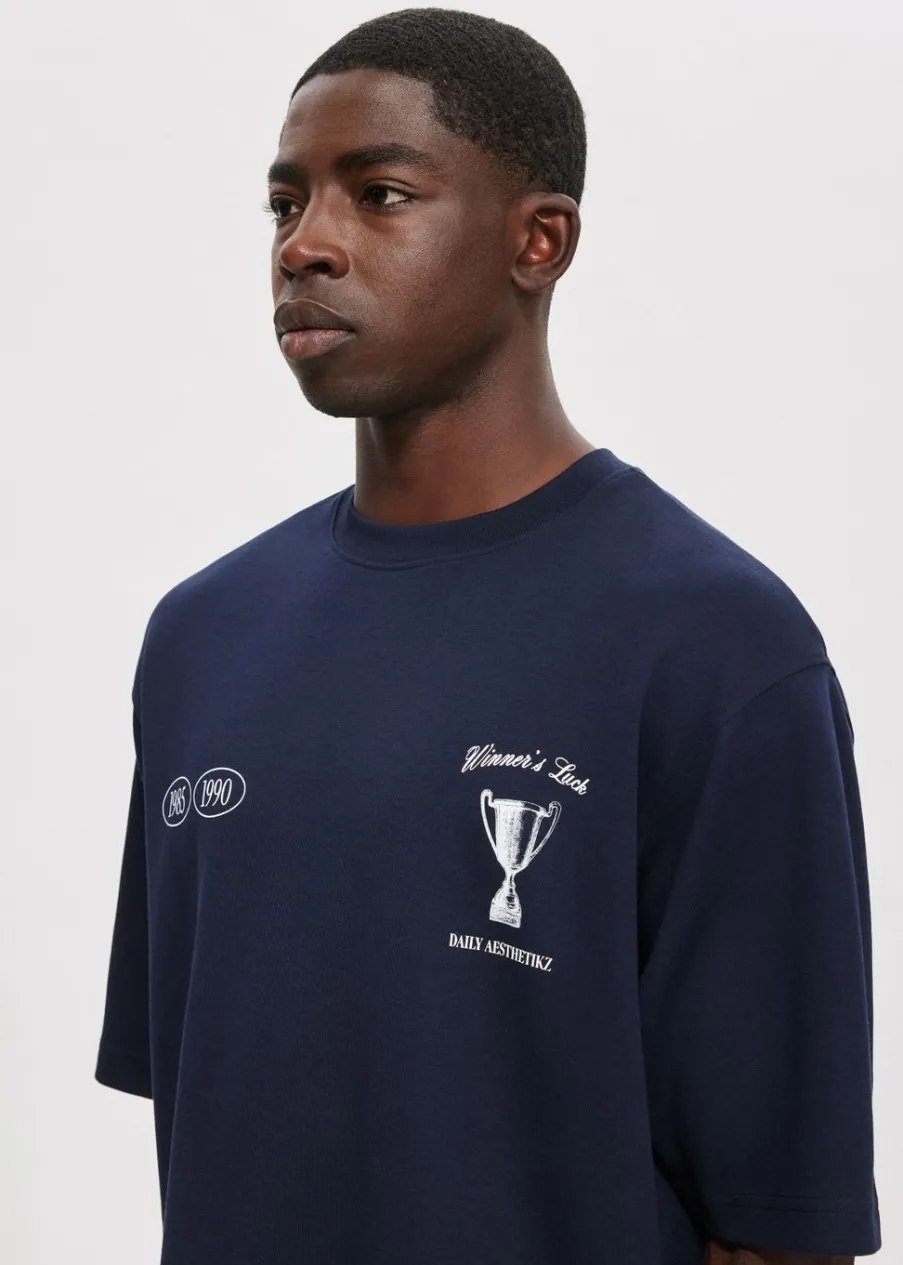 The Sting Oversized t-shirt winner's luck<Heren T-Shirts