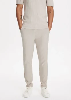 The Sting Pantalon met gemêleerde look<Heren Broeken