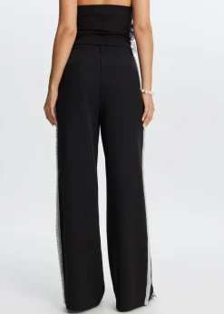 The Sting Pantalon met parels<DAMES Broeken