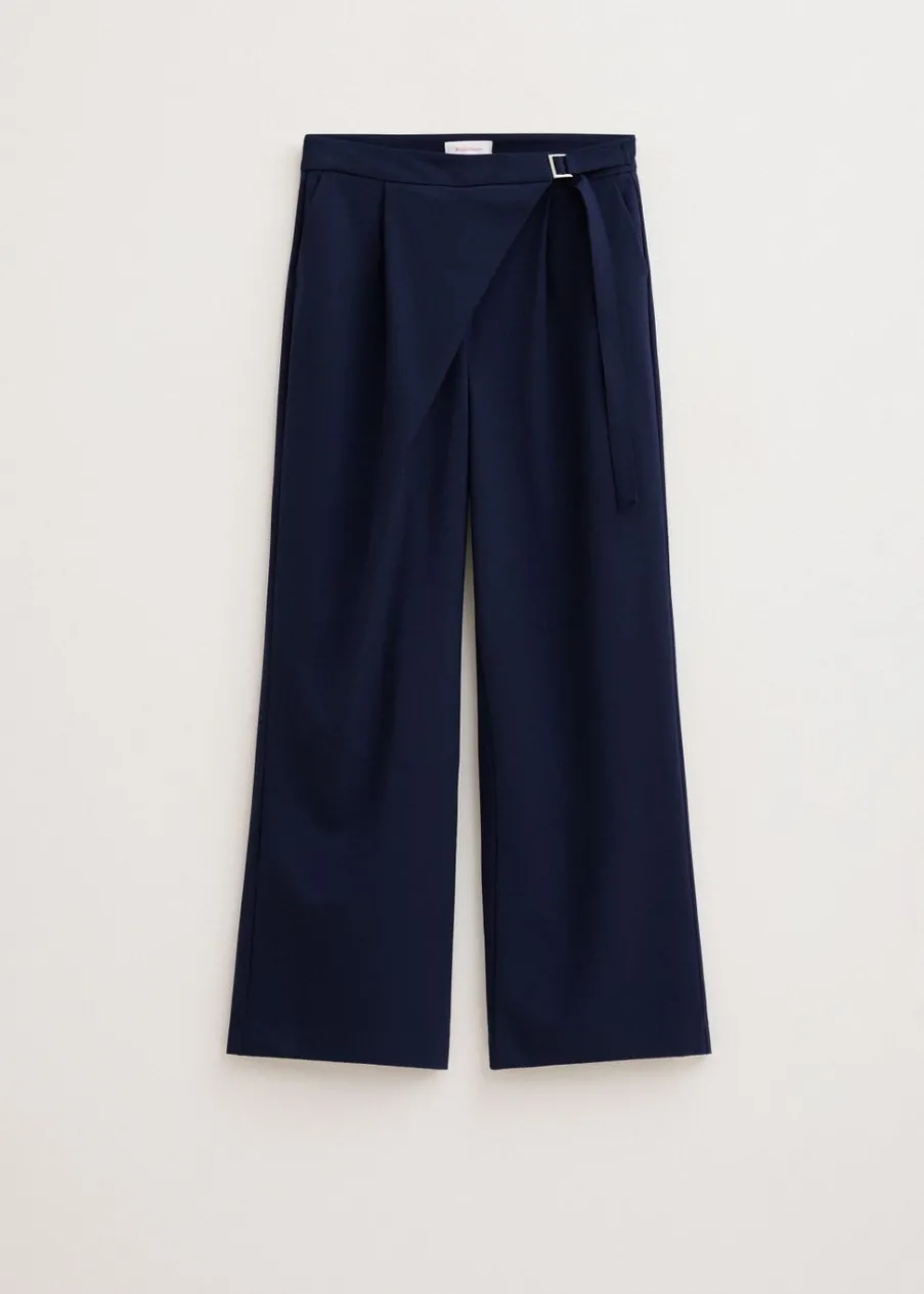 The Sting Pantalon overlap detail<DAMES Broeken