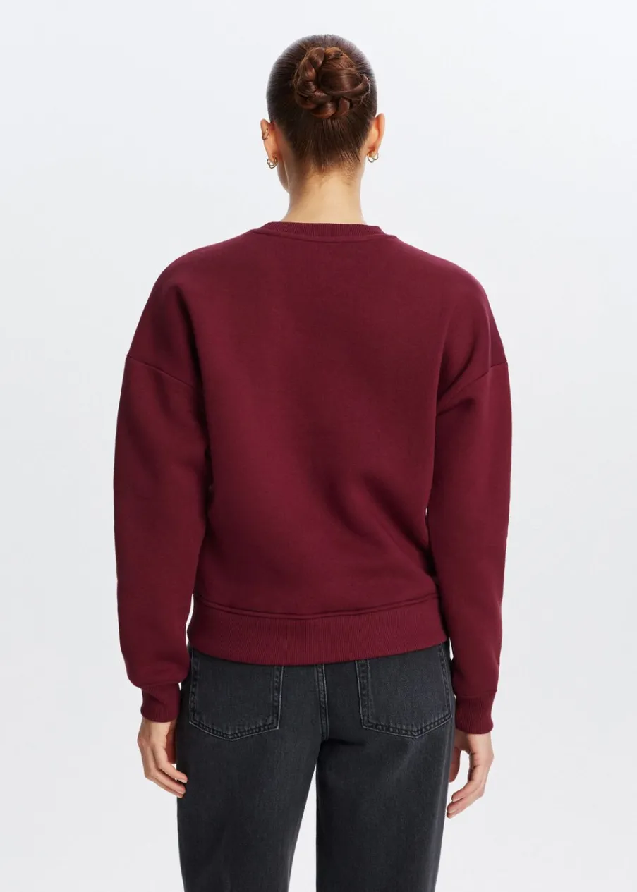 The Sting Paris geborduurde sweater<DAMES Sweaters En Hoodies