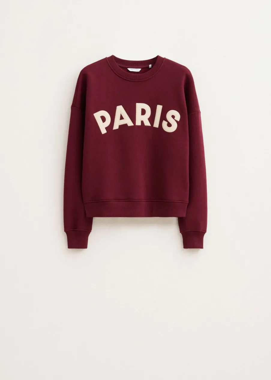 The Sting Paris geborduurde sweater<DAMES Sweaters En Hoodies