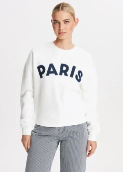The Sting Paris geborduurde sweater<DAMES Sweaters En Hoodies