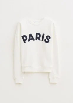 The Sting Paris geborduurde sweater<DAMES Sweaters En Hoodies