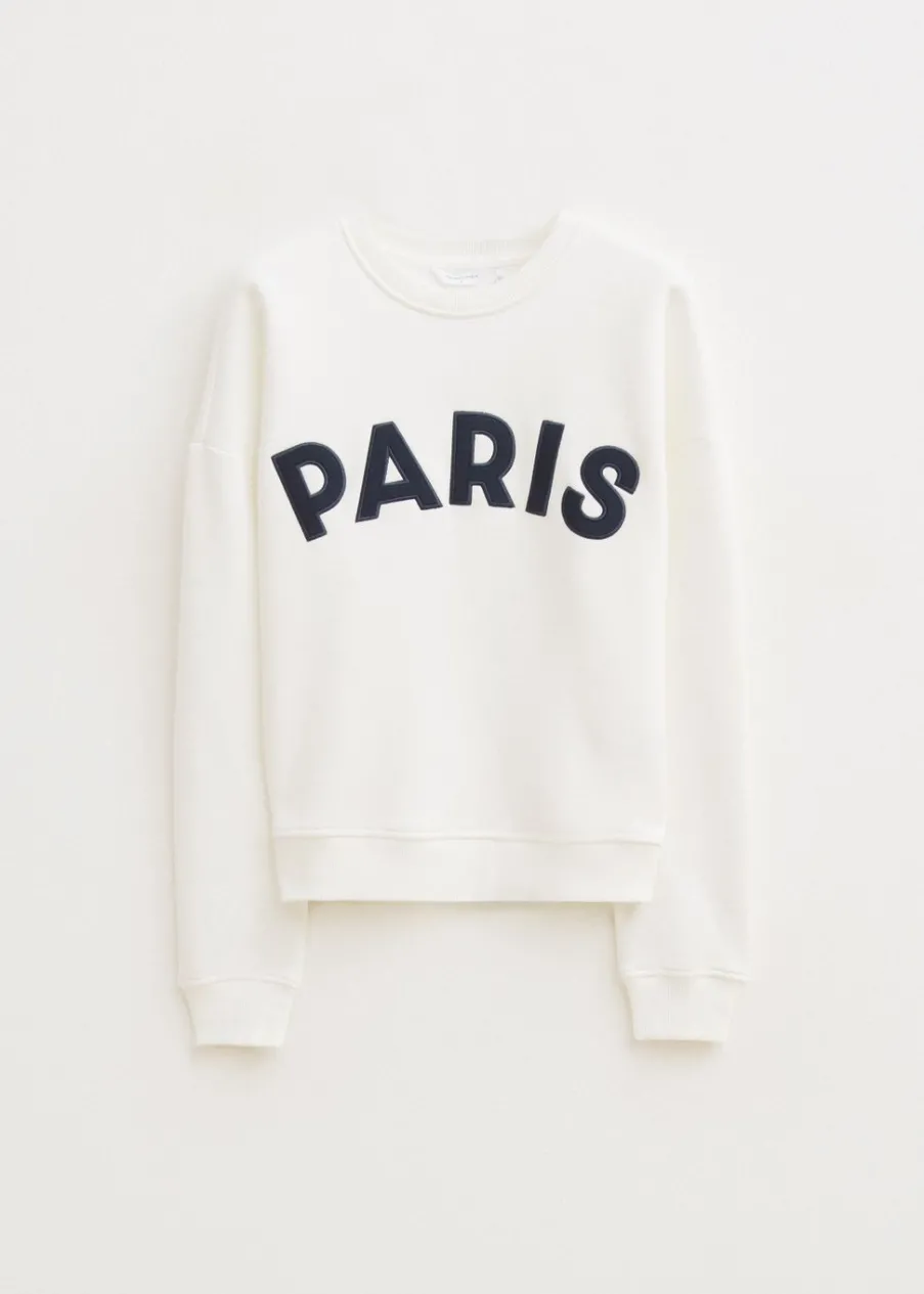 The Sting Paris geborduurde sweater<DAMES Sweaters En Hoodies