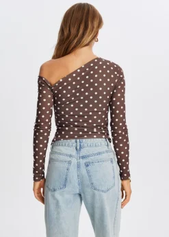 The Sting Polkadot longsleeve<DAMES Tops