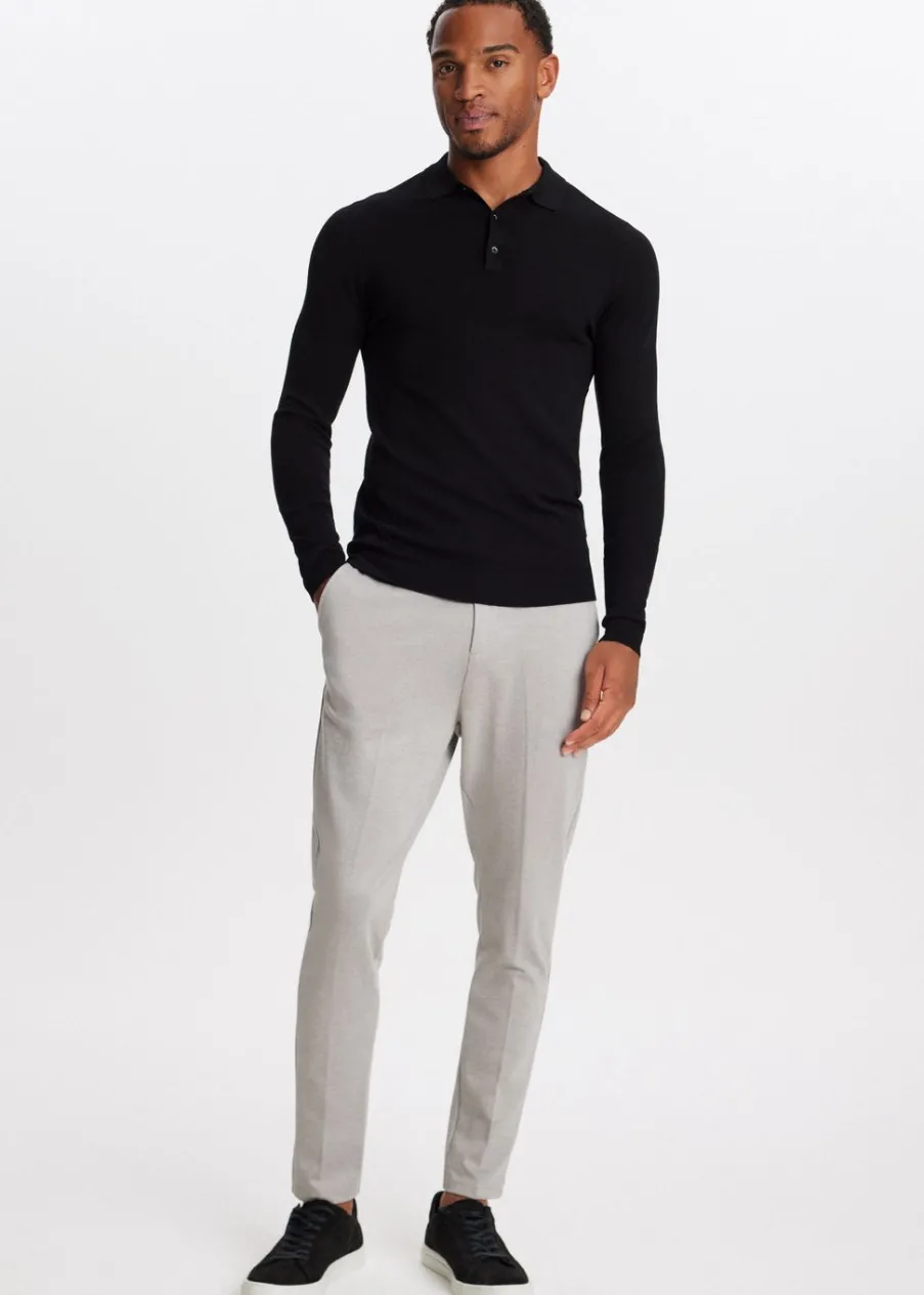 The Sting Polo met lange mouwen<Heren Polo's|Truien En Vesten