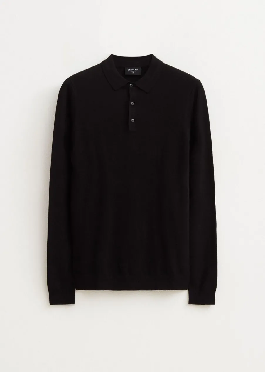 The Sting Polo met lange mouwen<Heren Polo's|Truien En Vesten