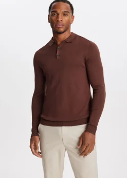 The Sting Polo met lange mouwen<Heren Polo's|Truien En Vesten