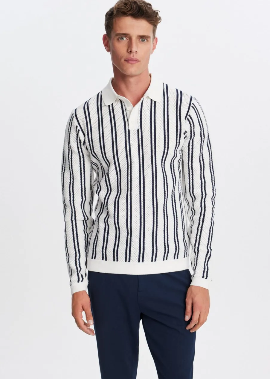 The Sting Polo met strepen<Heren Polo's|Truien En Vesten