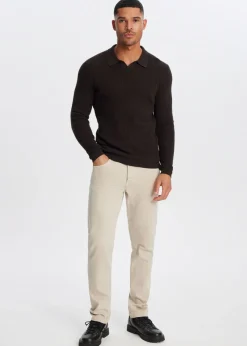 The Sting Polo met wafelstructuur<Heren Polo's|Truien En Vesten