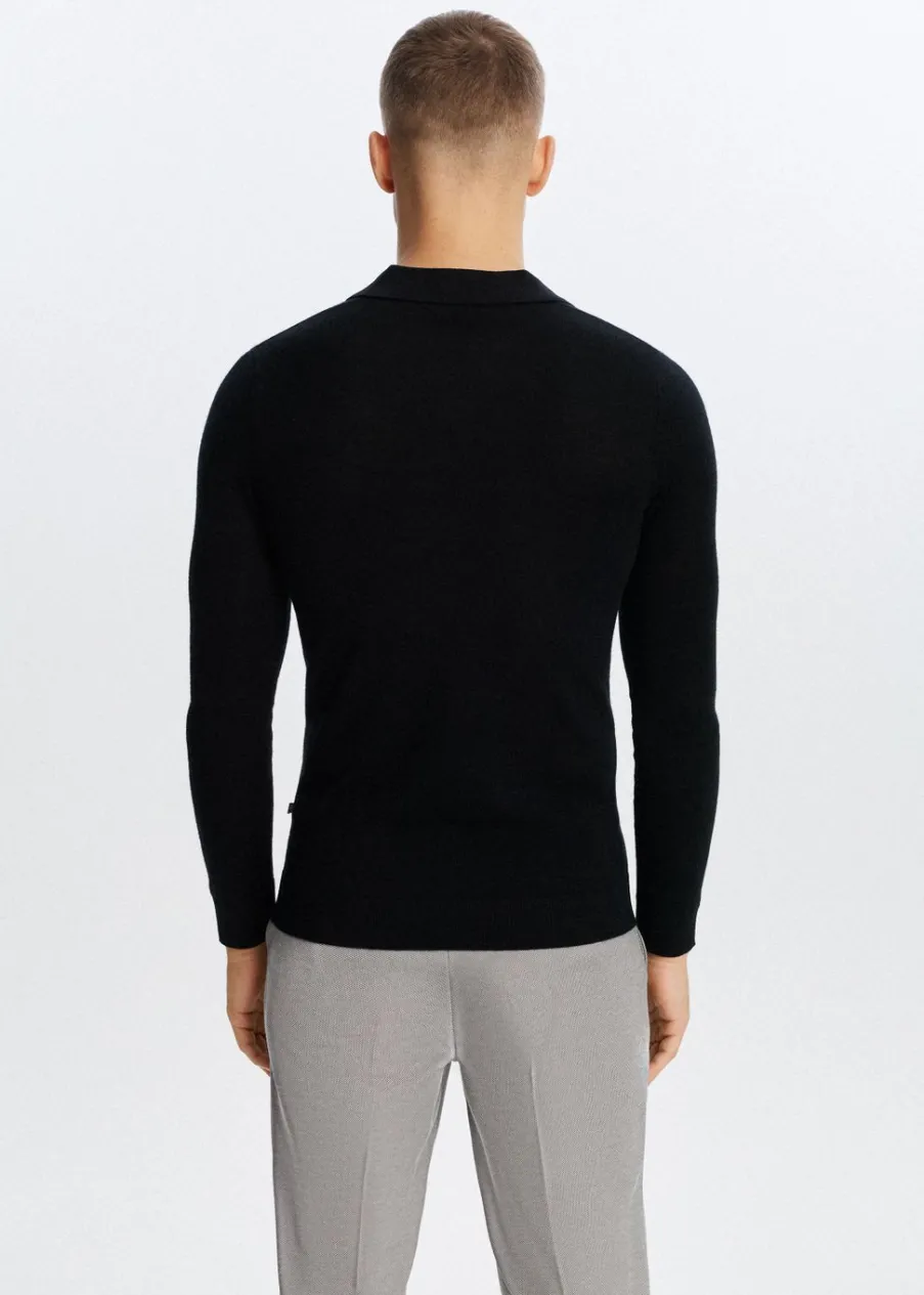 The Sting Polo van merinowol<Heren Polo's|Truien En Vesten