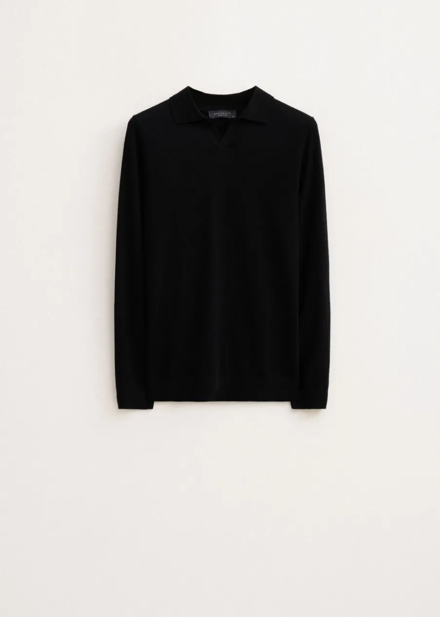 The Sting Polo van merinowol<Heren Polo's|Truien En Vesten