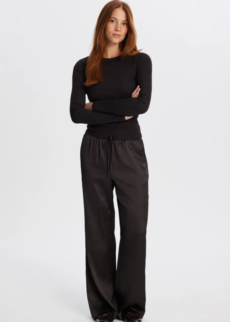 The Sting Rib t-shirt met lange mouwen<DAMES T-Shirts