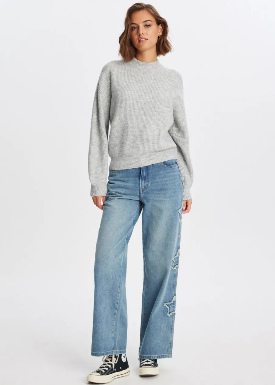 The Sting Ribgebreide trui<DAMES Truien En Vesten