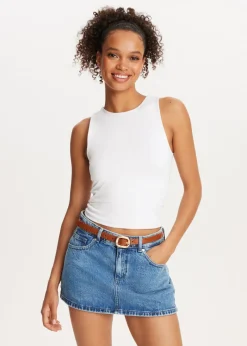 The Sting Riem met gevlochten design<DAMES Riemen