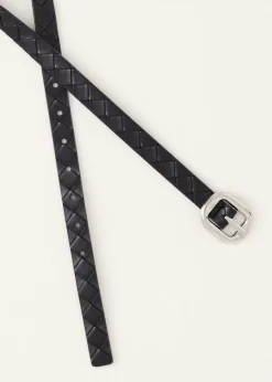 The Sting Riem met gevlochten design<DAMES Riemen