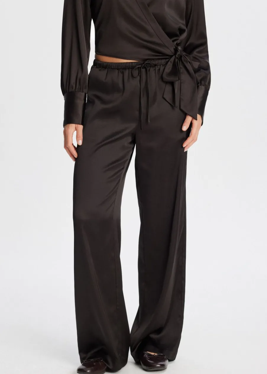 The Sting Satijnen broek<DAMES Broeken