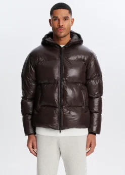 The Sting Shiny gewatteerde jas<Heren Jassen