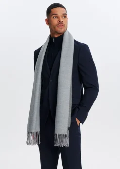 The Sting Sjaal met franjes<Heren Sjaals