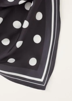 The Sting Sjaal met stippenpatroon<DAMES Sjaals