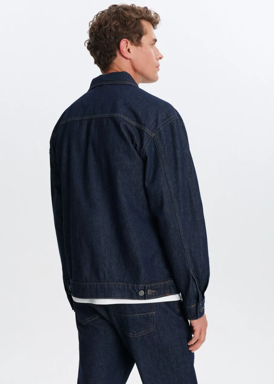 The Sting Spijkerjas met knopen<Heren Jassen