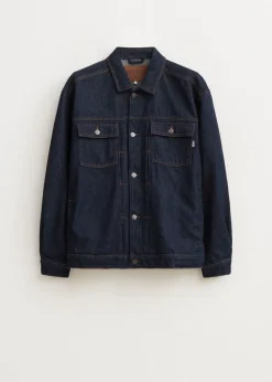 The Sting Spijkerjas met knopen<Heren Jassen