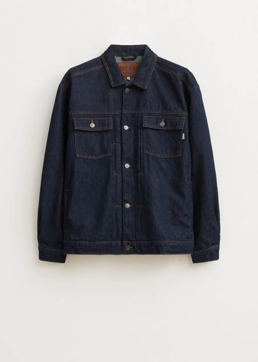 The Sting Spijkerjas met knopen<Heren Jassen