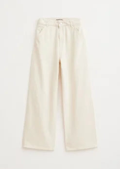 The Sting Straight leg jeans met baggy fit<DAMES Jeans