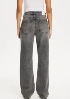 The Sting Straight leg jeans met hartjes<DAMES Basics|Jeans