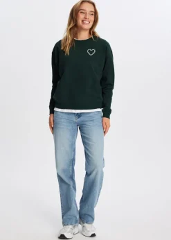 The Sting Sweater met backprint<DAMES Sweaters En Hoodies