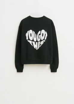 The Sting Sweater met backprint<DAMES Sweaters En Hoodies