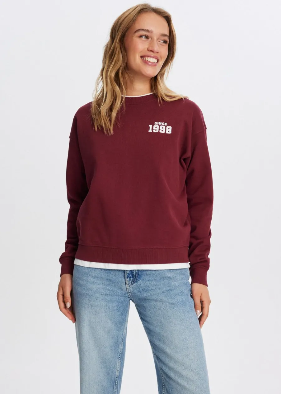 The Sting Sweater met backprint<DAMES Sweaters En Hoodies