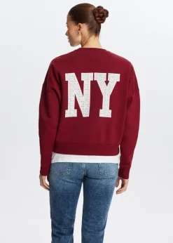 The Sting Sweater met broderie<DAMES Sweaters En Hoodies