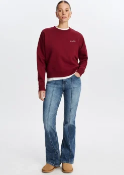 The Sting Sweater met broderie<DAMES Sweaters En Hoodies