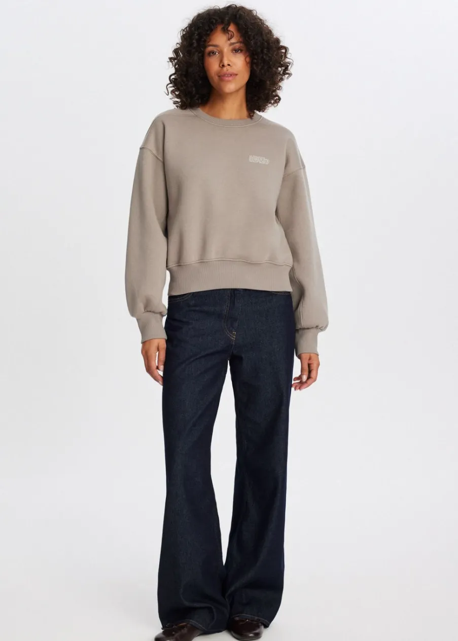 The Sting Sweater met collect print<DAMES Sweaters En Hoodies