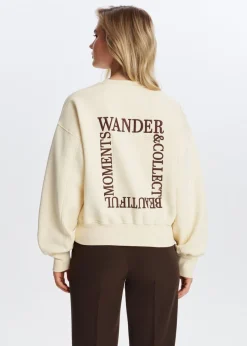 The Sting Sweater met collect print<DAMES Sweaters En Hoodies