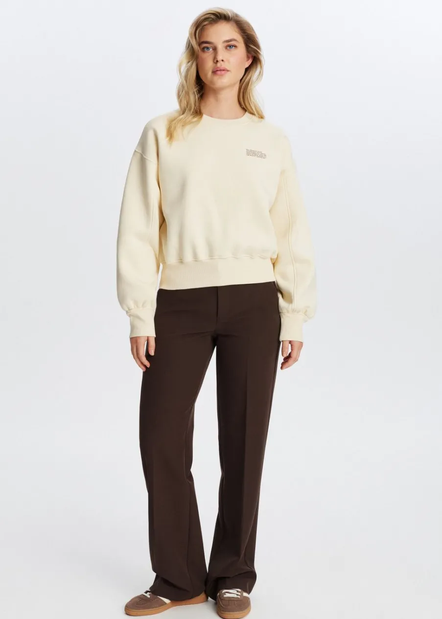 The Sting Sweater met collect print<DAMES Sweaters En Hoodies