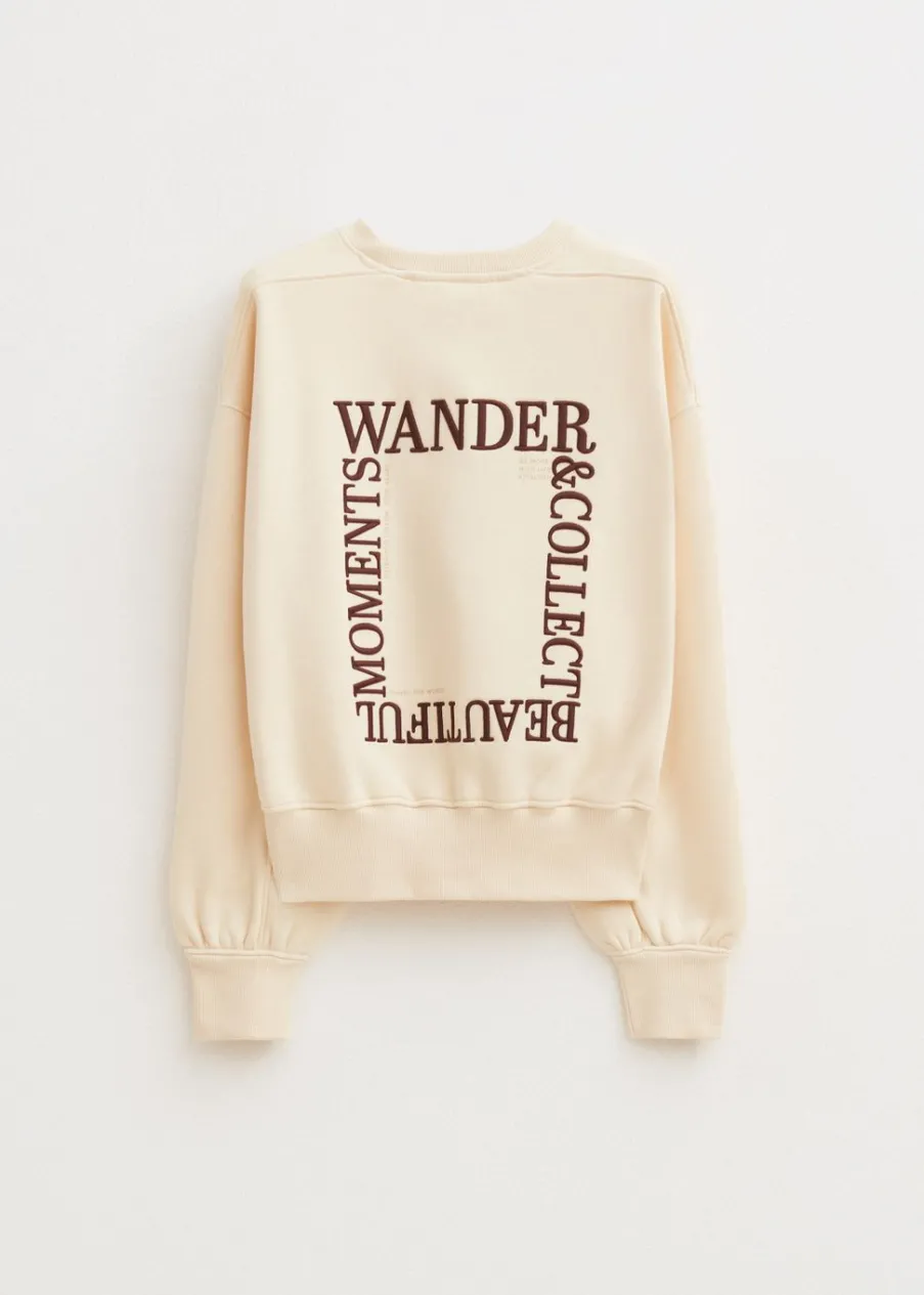 The Sting Sweater met collect print<DAMES Sweaters En Hoodies