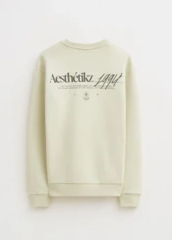 The Sting Sweater met print 1994<Heren Sweaters En Hoodies