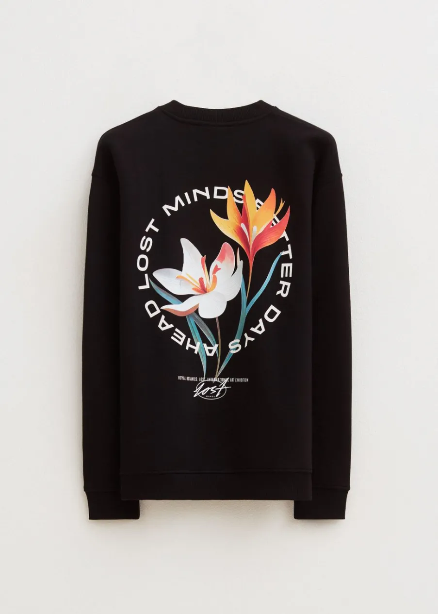 The Sting Sweater met print bloemen<Heren Sweaters En Hoodies