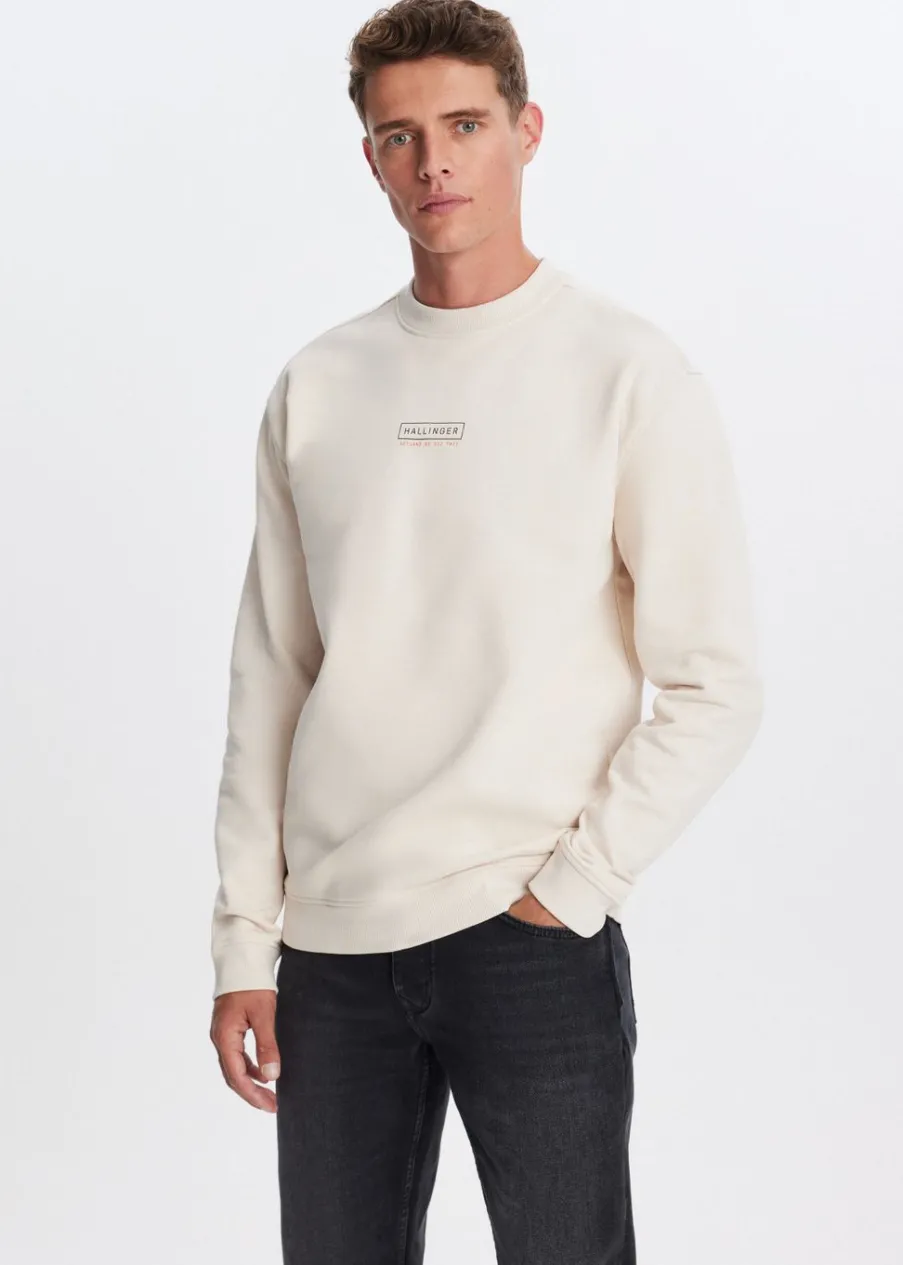 The Sting Sweater met print bomen<Heren Sweaters En Hoodies