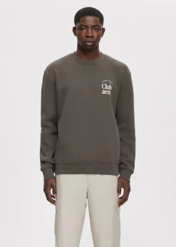 The Sting Sweater met print club<Heren Sweaters En Hoodies