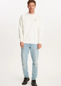 The Sting Sweater met print driehoek<Heren Sweaters En Hoodies